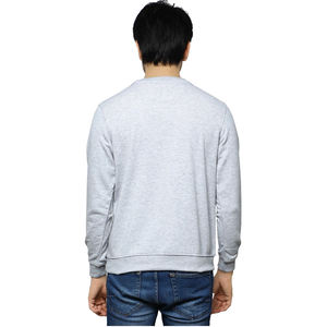 Sudadera Cómoda al por Mayor para Hombre, Básica, de Algodón Mezclado, Cuello Redondo, Informal, con Nuevo Diseño Estampado, Superventas - Product Image 3