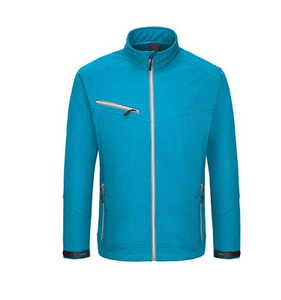 Wholesale new design <b>soft</b> <b>shell</b> <b>jacket</b> <b>men</b> Outdoor Breathable Plus Size OEM ODM Service Softshell <b>Jacket</b> with Front Zipper - Product Image 1