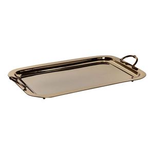 Magnifique plateau décoratif en forme de feuille d'or avec détails complexes, parfait pour servir des collations et améliorer la décoration intérieure - Product Image 6