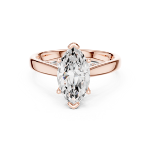 แหวนหมั้นเพชรทรงมาร์คีส์ 2 กะรัต ทอง 18k ระดับความสะอาด E VVS2 คุณภาพเยี่ยม สีใส รูปทรง MQ แบบเดี่ยว สำหรับงานแต่งงาน เครื่องประดับเจ้าสาว - Product Image 1