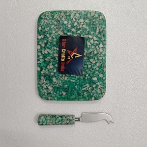 เขียงชีสเรซิ่นสไตล์วินเทจ ราคาขายส่งตามสั่ง คุณภาพดีที่สุด ถาดชีสเรซิ่น อุปกรณ์ครัว - Product Image 2