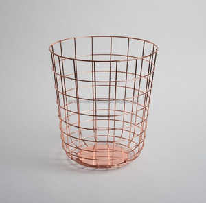 ตะกร้าเก็บของลวดโลหะแบบเปิดด้านบนเพื่อการเข้าถึงและมองเห็นได้ง่าย - Product Image 5