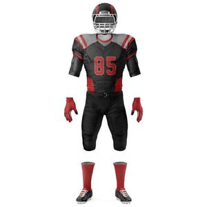 Nouveaux maillots de football américain sublimés, ensemble d'uniformes de football américain, uniformes de football américain pour les jeunes - Product Image 4