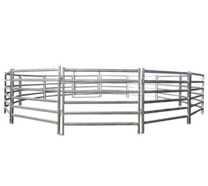 Heavy Duty Galvanized Steel Livestock Corral Panels for Secure Farm Animal Enclosure Paddock Yard and Stable <b>Fencing</b> Systems - Product Image 5