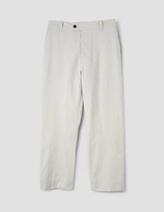 Men's <b>Light</b> Gray Elastic Waist Casual <b>Trousers</b> With Pockets Breathable Oxford Fabric Summer Wear - Product Image 2