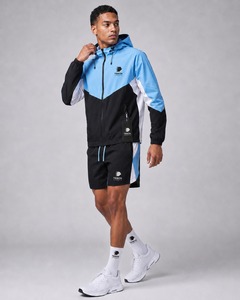 Conjunto de Chaqueta Cortavientos y Pantalones Cortos para Hombre, Ligero, Transpirable, de Secado Rápido, Ropa Deportiva Informal para Verano - Product Image 2