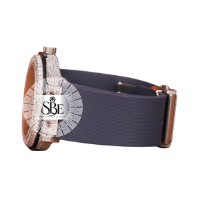 Reloj de Diamantes de Moissanita Cuadrado Estilo Hip Hop para Hombre, Estilo Empresarial Simple y Elegante, Resistente al Agua, Mejor Precio - Product Image 4