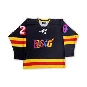 Nuevo Uniforme de Hockey sobre Hielo Liso Popular de Alta Calidad, el Mejor Diseño, Transpirable, de Secado Rápido, con Logotipo Personalizado, Poliéster/Algodón - Product Image 1