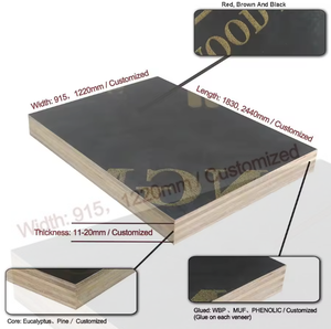 Contreplaqué phénolique de qualité DD, E0 E1, du Vietnam, réutilisable plus de 10 fois, pour la construction de meubles – Vente chaude - Product Image 2