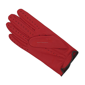 Women Leather Driving Gloves Fashion Designer Touchscreen Breathable Soft Leather Gloves At Factory Price - Product Image 3