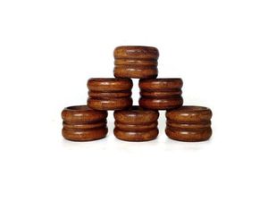 Modern Style Luxury <b>Indian</b> Handcrafted Wooden Napkin <b>Rings</b> Holders Eco-Friendly Wedding Kitchen Decorative Dining Napkin Holder - Product Image 4