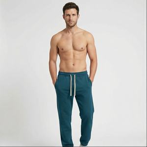 Pantalones deportivos de pista transpirables al por mayor, ropa de calle de pierna ancha y recta para hombre, pantalones informales de nailon fluorescente, pantalones de invierno para hombre - Product Image 1