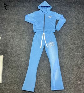 Survêtement personnalisable de qualité supérieure en molleton de coton 320 450 660 GSM, style streetwear, avec service OEM - Product Image 3