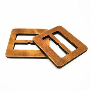 แฟชั่นผู้หญิง หัวเข็มขัดไม้ คุณภาพทนทาน สไตล์ทันสมัย ผิวเรียบเนียน สวมใส่สบาย ทำด้วยมือ พร้อมปรับขนาดและโลโก้ได้ - Product Image 3