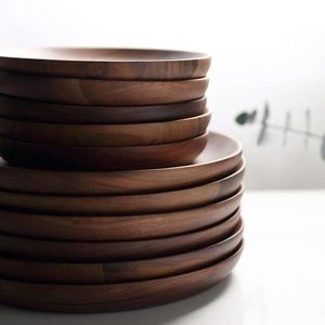 40. Luxury Handmade Wooden Serving Plate Crafted from Premium Mango Wood with Elegant Resin Emerald Finish Rustic Dinner Plate - Product Image 2
