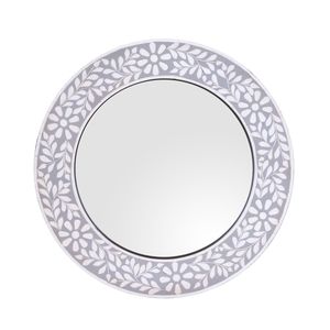 Handmade Luxury Wall Mirror with Natural Bone Inlay Elegant Interior Design Accent for Elegant Interior Design Accent - Product Image 2