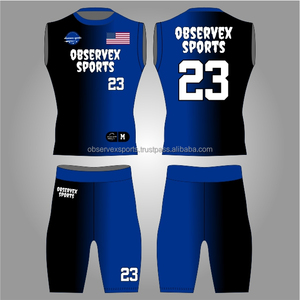 Fabricación de Uniformes 7v7, Uniformes 7on7 Personalizados, Uniforme de Fútbol Americano con Bandera Estadounidense de Compresión para Equipos - Product Image 1
