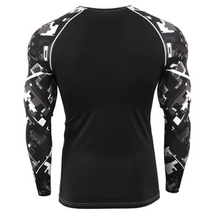 <b>Men</b> Compression Shirt Quick Stretch Athletic <b>Base</b> <b>Layer</b> Sportswear Compression Shirt - Product Image 2