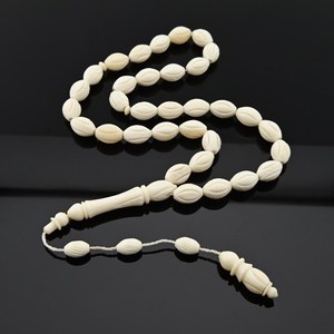 Artisan Crafted Bone Tasbih 99 <b>Beads</b> Muslim Religious Gift Item - Product Image 3