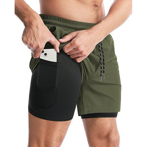 กางเกงขาสั้นออกกำลังกายสำหรับผู้หญิง มีกระเป๋า ใส่โทรศัพท์ได้ เอวสูง กันเห็นขาขณะสควอท เหมาะสำหรับโยคะ ฟิตเนส และกิจกรรมกีฬา - Product Image 6