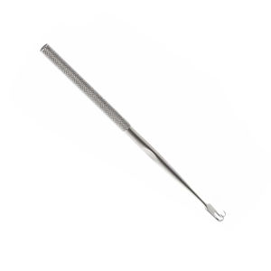 Retractor de Dedos con 2 Puntas Afiladas de 12 cm, Retractor Quirúrgico con Mango Redondo de Acero Inoxidable, Instrumento para Cirugía General - Product Image 6