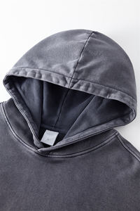 Sudadera con Capucha Premium 100% Algodón para Hombre, con Logotipo Personalizado, Estilo Casual Urbano, Gruesa - Product Image 6