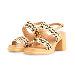 Sandale à talon formel noire pour femme PU0457 - Product Image 3