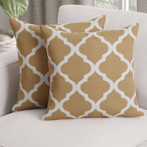 Housse de coussin de luxe de qualité supérieure, impression personnalisée, 100% coton, avec logo privé – Élégante housse de coussin décorative - Product Image 2