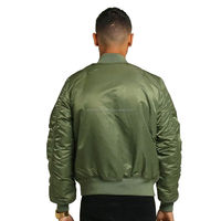 Blouson Bomber Satin Personnalisé avec Logo – Veste de Motard Homme Haute Qualité – Coupe-Vent Unisexe Col Montant Hiver – Grande Vente