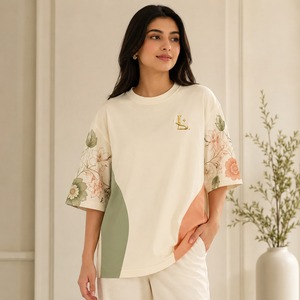 Camisetas Personalizadas de Cuello Redondo para Mujer, de Alta Calidad, 100% Algodón, Talla Grande, Nuevo Diseño, Camisetas de Verano para Correr - Product Image 2