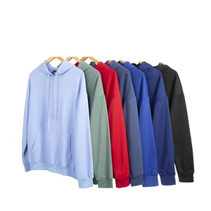 Sudadera con Capucha de Invierno para Hombre con Logotipo Personalizado, Sudadera de Algodón y Forro Polar, Sudadera con Capucha Lisa al por Mayor, Corte Regular, Tejido Grueso - Product Image 3