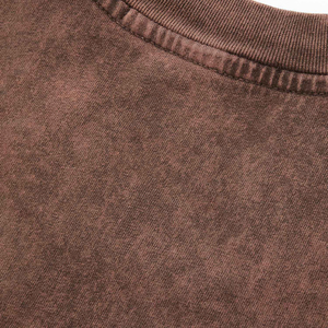 เสื้อยืดคอกลมแขนสั้นผู้ชายสีน้ำตาลฟอก ปี 2026 ผ้าฝ้าย 100% ทรงปกติ สวมใส่สบาย พิมพ์ลายการ์ตูนด้านหน้า สไตล์ฮิปฮอป - Product Image 6