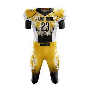 Uniforme de Fútbol Americano Personalizado con Logotipo, Venta Directa de Fábrica, Manga Corta, Nuevo Estilo, Tallas XL, Mejor Material, Diseño Popular - Product Image 2