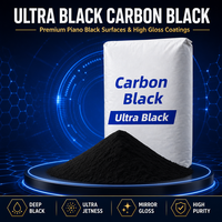 Poudre de carbone noir ultra-éclatant à haute densité et forte puissance de teinture pour masterbatch plastique, revêtement et encre