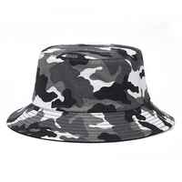 Topi Bucket Kamuflase Custom Grosir, Dapat Disesuaikan, Unisex, Bahan Katun, Desain Visor Pelindung Matahari, Logo Bordir 3D, Untuk Memancing, Bersepeda, Bepergian
