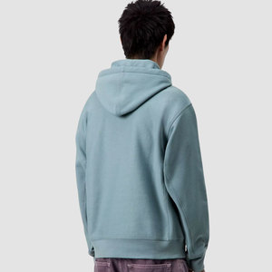 Pull à capuche épais personnalisé avec logo, 100 % coton, 450 GSM, molleton, épaules tombantes, pour hommes, vierge - Product Image 2