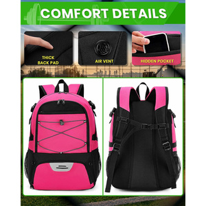 Sacs à dos de football avec personnalisation de marque, sacs d'équipe sportive, sacs à dos d'entraînement pour joueurs, fabrication OEM, exportation du Pakistan, fournisseur - Product Image 4
