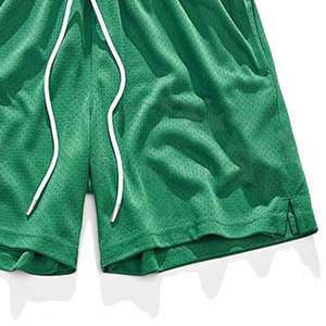 Shorts de Malla Ecológicos con Cintura Elástica, Sólidos, Ligeros y Cómodos de Usar - Product Image 2