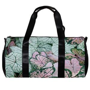 Tropical Plants Pattern Unisex Travel Bag Print on Demand Drop Ship Stylish Sport Bag Versatile Waterproof <b>Luggage</b> Bag for Man - Product Image 3