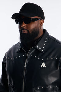 Chaqueta de Motociclista Vintage de Cuero Genuino, Transpirable, Resistente al Viento e Impermeable, Estilo Streetwear para Hombre, Cuero Vacuno Natural - Product Image 3