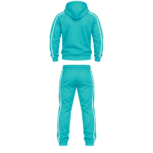 Conjunto Deportivo de Moda para Mujer al por Mayor: Sudadera con Capucha de Cremallera Completa y Pantalones Jogger a Juego, Cómodo y Casual para Deporte y Uso Urbano - Product Image 2