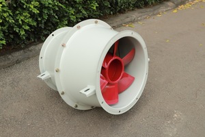 Ventilateur axial à entraînement direct haute température en acier au carbone pour la pressurisation des escaliers APL-5-3.5D Installation facile - Product Image 2