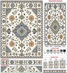 Alfombra Floral Moderna para Dormitorio, Tapete Suave para Decoración del Hogar - Product Image 4