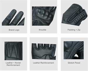 Guantes de Motociclismo Premium Ligeros para Mayor Control de Velocidad y Agilidad - Product Image 4