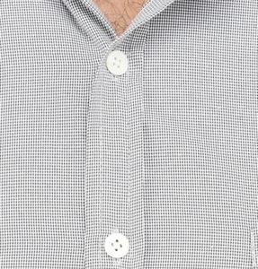 เสื้อเชิ้ตผู้ชายคุณภาพสูง แขนสั้น คอตั้ง ทรงเข้ารูป ผ้าฝ้าย 100% จากซัพพลายเออร์อินเดีย ราคาดีที่สุด - Product Image 3