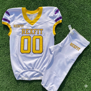 Uniformes de Fútbol Americano Personalizados Rexfit Sports, Precio de Fábrica, Venta al Por Mayor de Camisetas de Fútbol Americano - Product Image 5