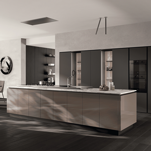 Meubles de cuisine modernes sur mesure JY Project 2026, armoires européennes RTA autoportantes, rangement fiable et économique en panneaux MDF - Product Image 4