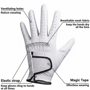 Gants de golf d'entraînement à prix raisonnable en gros, dernier design, gants de golf les plus vendus par Befine Apparel - Product Image 2