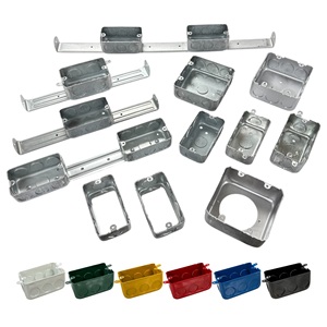 3.5&quot; x 2&quot; x 1.5&quot; <strong>Rectangular</strong> Metal Electrical Conduit <strong>Switch</strong> <strong>Box</strong> - Product Image 1