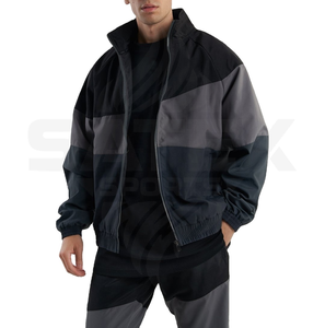 Conjunto Deportivo Cortavientos Personalizado OEM, 100% Nailon, Unisex, 2 Piezas, Chaqueta con Cremallera y Pantalones, Corte Regular - Product Image 4